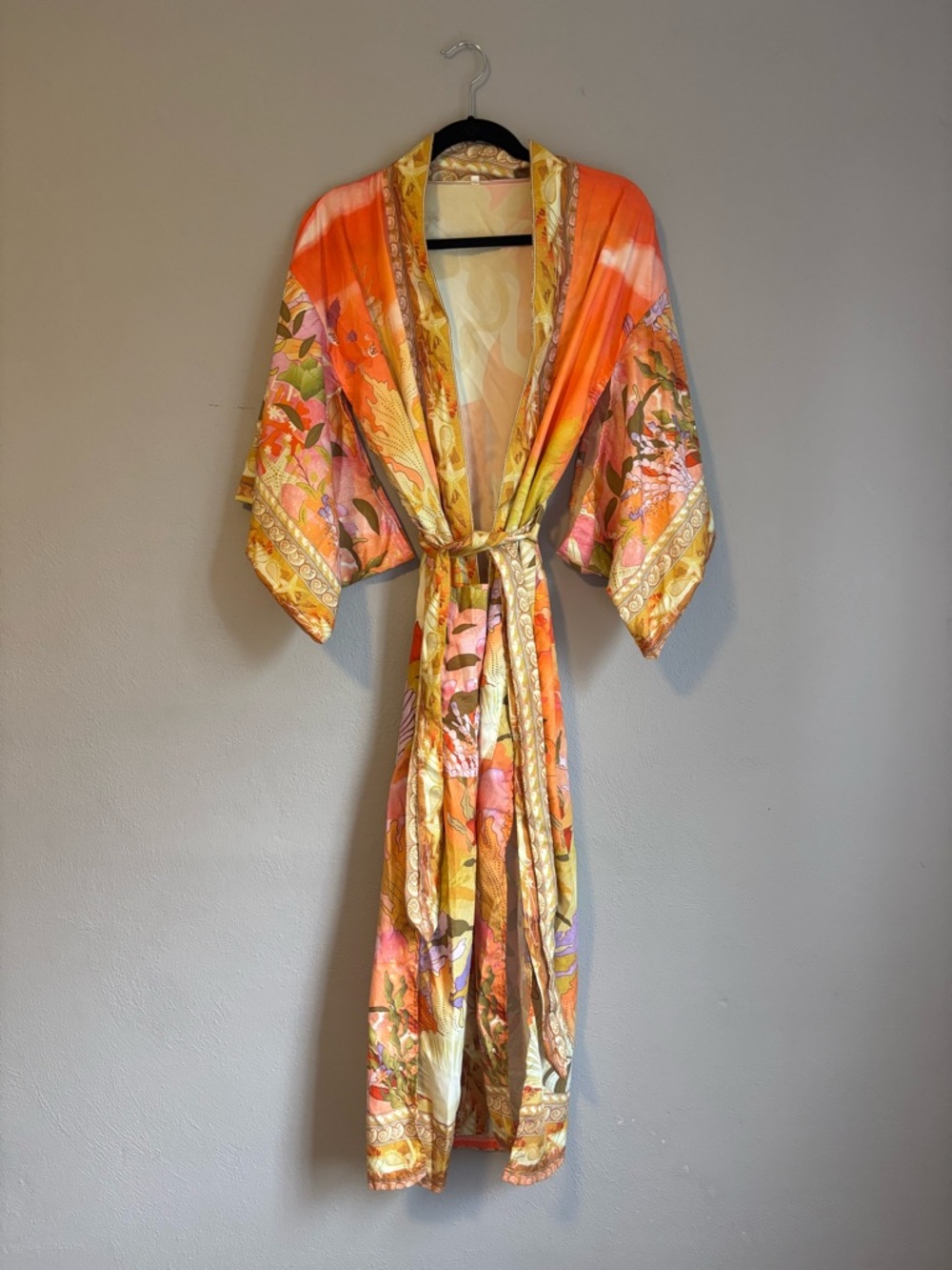 Lightweight Mermaid Print Robe